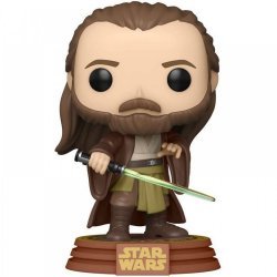 Фигурка Funko Pop Star Wars: Qui-Gon Jinn (Tatooine) Amazon Exclusive Фанко 422