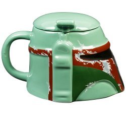 Чашка Star Wars Boba Fett Helmet Sculpted 3D Ceramic Mug 20 oz.