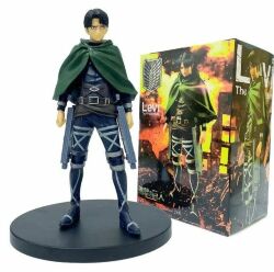 Фігурка Attack on Titan Levi Ackerman Action Figure Атака Титанів Леві Аккерман 16 см. 