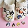 Наруто силіконовий значок на взуття сандалі Crocs #2
