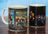 Чашка хамелеон Marvel Comics Heat Change Mug кружка Марвел Герои комиксов 300 мл