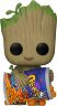 Фигурка Funko Groot with Cheese Puffs Фанко Грут и сырные шарики 1196