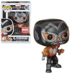 Фигурка Funko Marvel Lucha Libre Venom El Venenoide фанко (Exclusive Marvel Collector Corps) 707