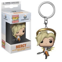 Брелок - Funko Pocket Pop! Overwatch Keychain - Mercy