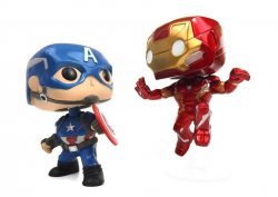 Фигурка Funko Pop! Marvel - Captain America vs Iron Man Figures