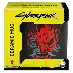 Кружка Cyberpunk 2077 JINX Samurai Logo Mug Чашка 325 ml