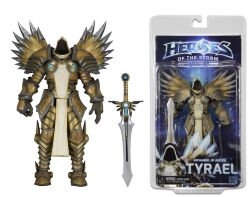 Фігурка Neca Blizzard Heroes of the Storm Tyrael Action Figure Герої шторму Тіраель 18 см.