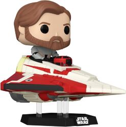 Фигурка Funko Star Wars OBI-Wan Kenobi in Delta 7 Jedi Starfighter фанко Обиван Кеноби Exclusive 641