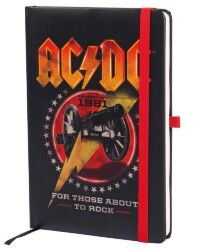 Блокнот Записник Cerda AC/DC - For Those About To Rock Notebook