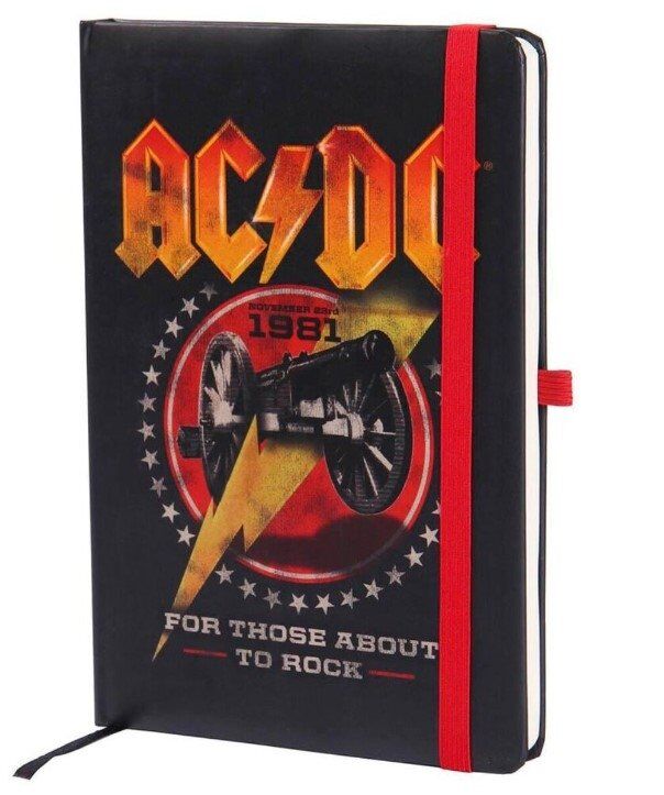 Блокнот Записник Cerda AC/DC For Those About To Rock Notebook