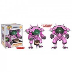 Фигурка Overwatch Funko Pop! D.Va and MEKA Buddy (Super-Sized) Figure