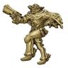 Значок 2018 Blizzcon Blizzard Collectibles Pins Series 5 Mccree Gold