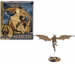 Фігурка McFarlane Toys Elder Scrolls V: Skyrim Alduin (Gold) Deluxe Box Скайрім Алдуїн