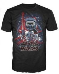 Футболка Men's Pop! T-Shirts: Star Wars - Force Awakens (розмір M)