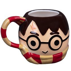 Кружка Harry Potter with Gryffindor Scarf 3D Sculpted Ceramic Mug 24 oz