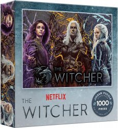 Пазл Ведьмак Геральт Цири Йеннифэр Netflix The Witcher - Geralt, Yennifer and Ciri Puzzle (1000 Piece)