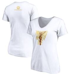 Футболка Mercy White Overwatch V-Neck T-Shirt Womens (розмір S)