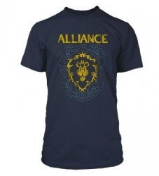 Футболка World of Warcraft Alliance Crest Version 3 T-Shirt (размер L)