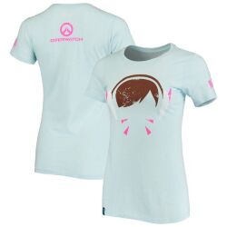 Футболка D.Va Light Blue Overwatch Character T-Shirt Womens (розмір M)