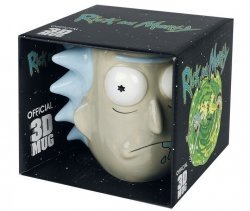 Чашка Рик и Морти Rick Sanchez Calici Tazze 3D Sculpted Mug