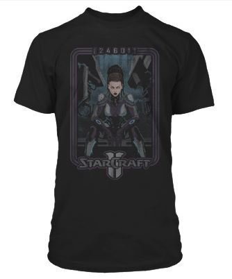 Футболка StarCraft II Kerrigan Ghost Premium  (размер L)