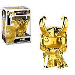 Фігурка Funko Pop! Marvel - Loki (Gold Chrome) Figure