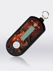 Blizzard Аутентификатор (Battle.net Authenticator для WoW, Diablo 3, Starcraft 2) с изображением Diablo 3 