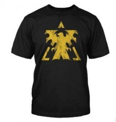 Футболка StarCraft II Terran Vintage Logo T-Shirt  (размер M/L)