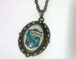 Медальйон Harry Potter Slytherin 4х3 см.