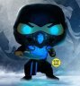 Фигурка Funko Pop Mortal Kombat Sub-Zero 1057 Саб Зиро фанко (Exclusive) Светится в темноте
