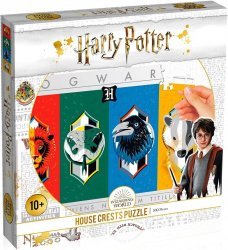 Пазл Гарри Поттер Факультеты Хогвартса Harry Potter Hogwarts House Crests Puzzle (500 деталей)