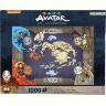 Пазл Аватар Карта Aquarius Avatar The Last Airbender - Map Puzzle (1000-Piece)