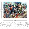 Пазл ДС Комикс Герои Aquarius DC Comics Heroes Puzzle (3000-Piece)