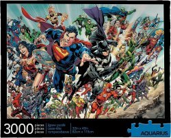 Пазл ДС Комікс Герої Aquarius DC Comics Heroes Puzzle (3000-Piece)