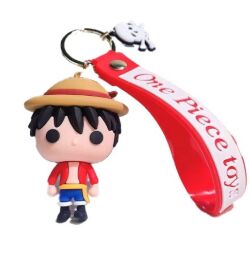 Брелок подвеска на рюкзак One Piece Luffy 3D Keychain Anime Backpack