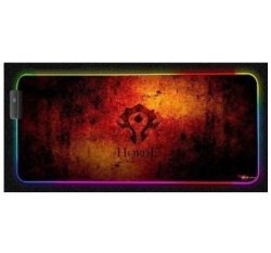 Килимок World of Warcraft Gaming Mouse Pad - Horde Орда (60 * 35 см) + Підсвічування