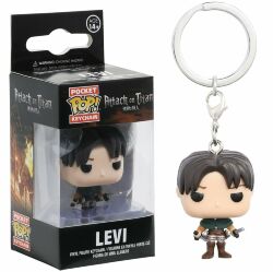 Брелок Funko Attack on Titan Levi Атака Титанов фанко Леви 4 см