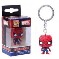 Брелок Funko Pocket Pop Marvel Spiderman Людина павук фанко