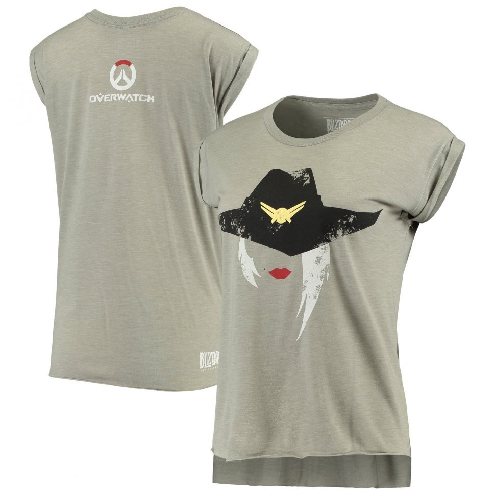 Футболка Blizzard Overwatch Ashe Natural Muscle Roll Sleeve Tank Top Womens (размер M)