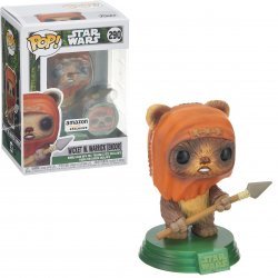 Фігурка Funko Star Wars: Wicket W. Warrick with Pin Фанко Зіркові війни 290 (Amazon Exclusive)