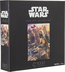 Пазл Star Wars Disney - Fine Art Collection - Boba Fett Puzzle Звёздные войны Боба Фетт (1000-Piece)
