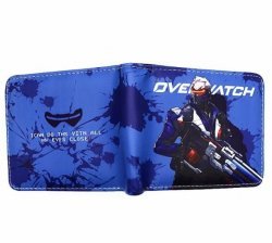 Кошелёк Овервотч Солдат-76 Overwatch SOLDIER: 76 Wallet 