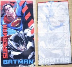 Рушник Superman Batman Towel 120 x 60 cm Cotton