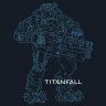 Футболка Titanfall Atlas Outline Premium Tee T-Shirt (размер S, 3XL)