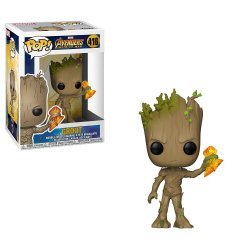 Фигурка Marvel: Funko POP Avengers Infinity War Groot with Stormbreaker Грут