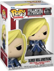 Фигурка Funko Full Metal Alchemist Oliver Mira Armstrong фанко Оливия Мира Армстронг Стальной Алхимик 1178