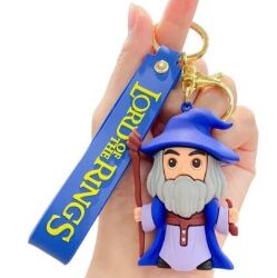 Брелок підвіска на рюкзак Lord of the Rings Gandalf 3D Keychain Backpack Володар кілець Гендальф