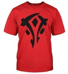 Футболка World of Warcraft Mists of Pandaria Horde Faction Logo T-Shirt (размер M)