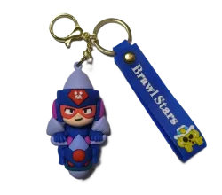 Брелок подвеска на рюкзак Brawl Stars 3D Keychain Backpack Бравл старс №1