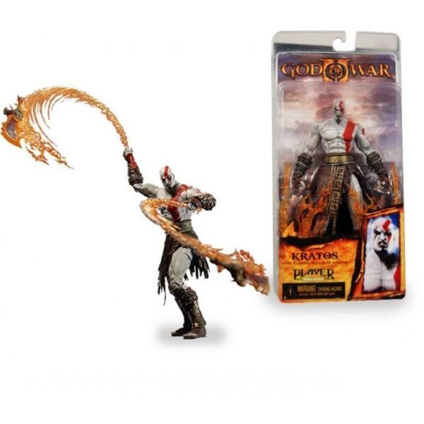 Фігурка God of War II Kratos with Flaming Blades of Athena